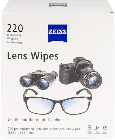 ZEISS Lens Wipes, 220 ct