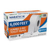 Marathon Jumbo Roll 2-Ply Toilet Paper 1000 ft./roll, 6 rolls