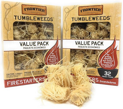 Frontier Tumbleweeds Fire Starters, 32 pk